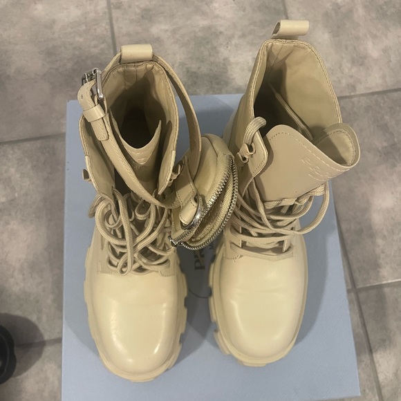 Monolith leather and Re-Nylon boots with pouch - Picture 5 of 7